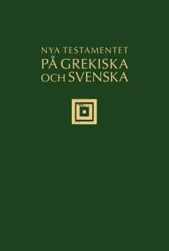 Bok Nya testamentet på grekiska och svenska