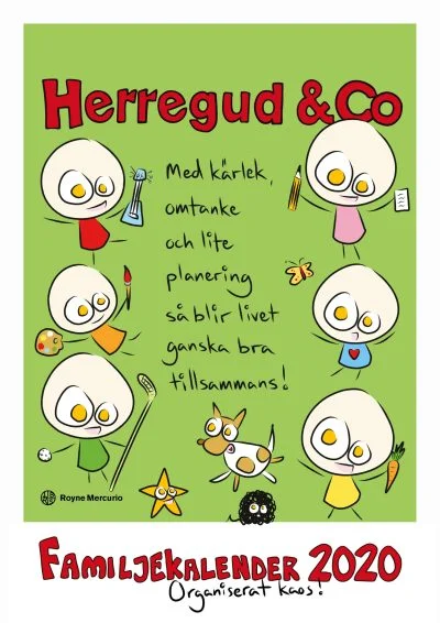 Herregud & Co familjekalender 2020