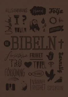Svenska Folkbibeln 2015 – Slimline Brun Konfirmandbibeln