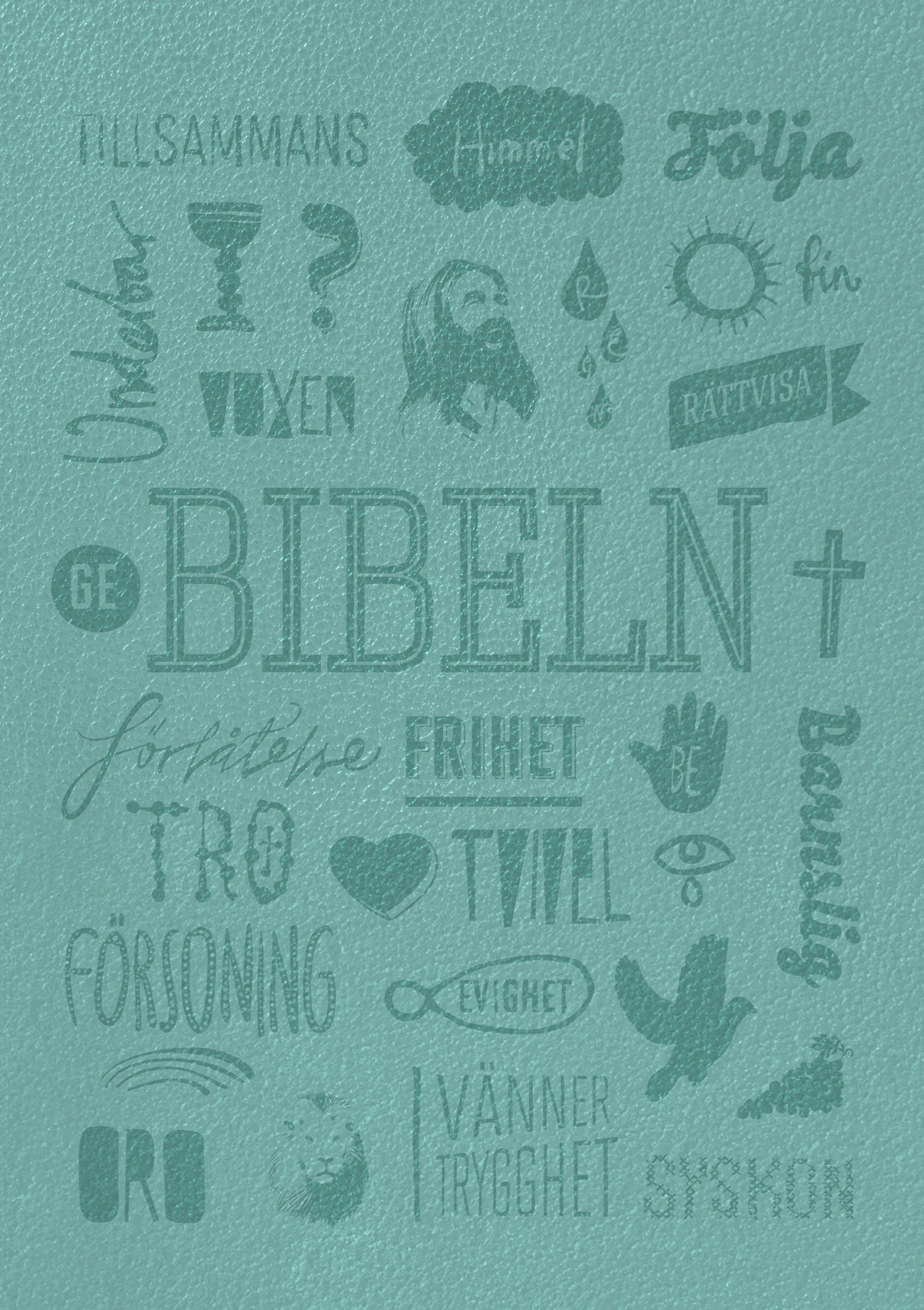 Bibel 2026 – Konfirmandutgåva Turkos