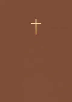 Bibel 2026 – Brun konstskinn