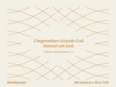 Bibelkalender - 366 bibelord ur Bibel 2026